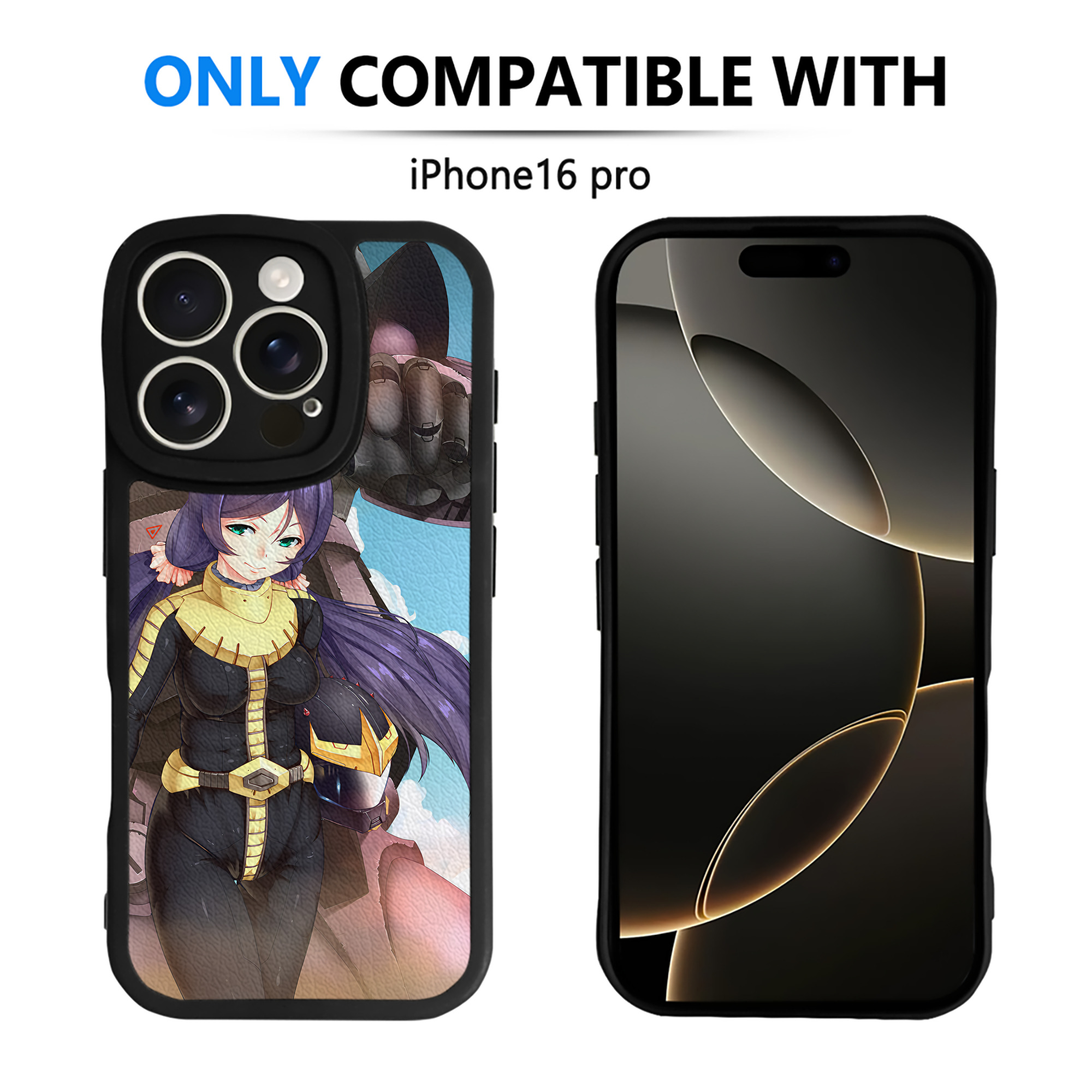 （画像用） 機動戦士ガンダム Mobile Suit Gundam 【iPhone 16シリーズ対応】シリコンスマホケース（レザー調） 材質：シリコン